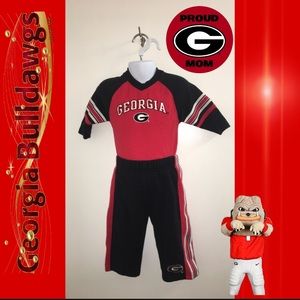 UGA Professional Sports Club Outfit-Size 12 Month
